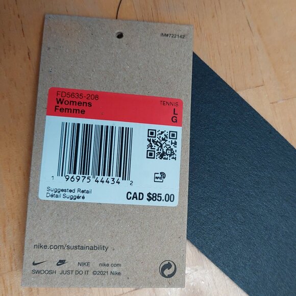 Nike Court Slam Women's Dri-fit  Mauve Tennis Sleeveless Tank Top Size Large - Picture 7 of 12